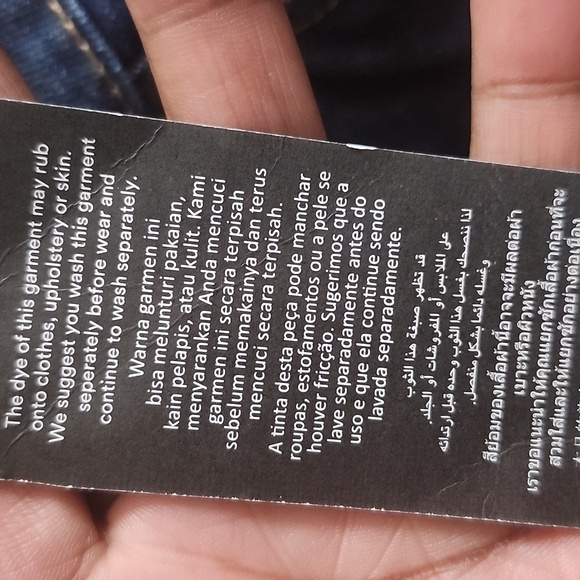 Cotton On Low Super Baggy Jean Star Blue NWT 32" X 30" - Picture 12 of 16